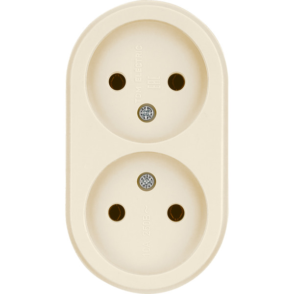 Розетка TDM Electric Ретро SQ1806-0530 (слоновая кость)