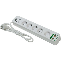 Сетевой фильтр APC Essential SurgeArrest 5 outlets with coax protection 230 (PM5V-RS)