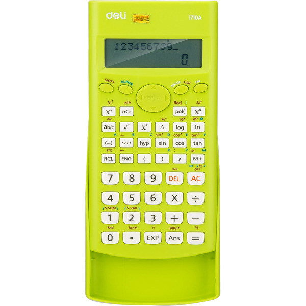 Калькулятор Deli E1710A/GRN