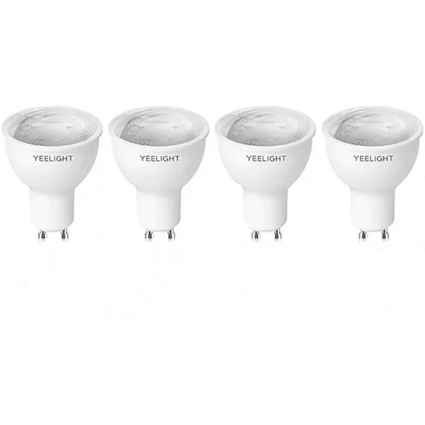 Умная светодиодная лампочка YEELIGHT GU10 Smart Bulb W1 (4 шт)