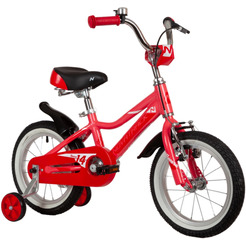 Детский велосипед Novatrack Novara 14 2022 145ANOVARA.CRL22 (красный)