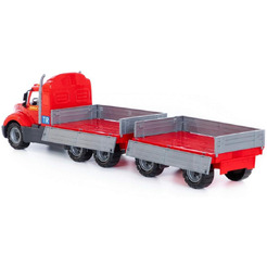 Автомобиль бортовой с прицепом Полесье 55538 Майк