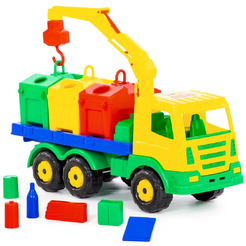 Грузовик Полесье Престиж автомобиль-контейнеровоз 44181