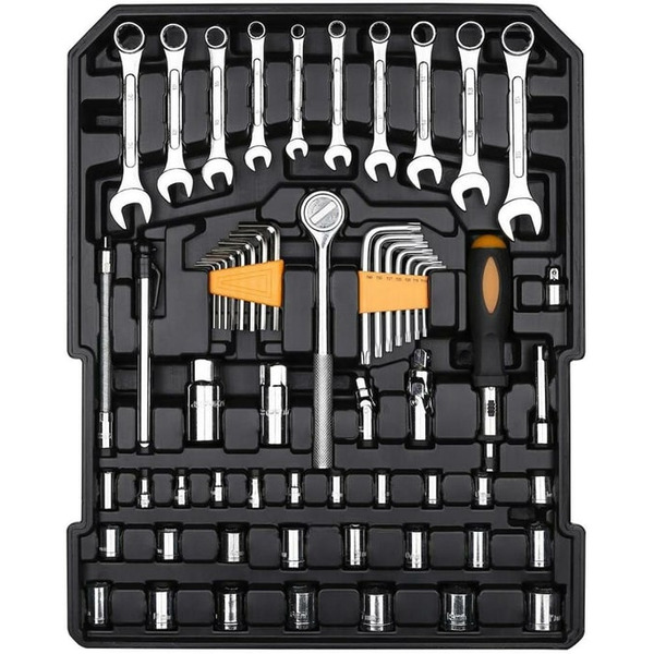 Набор инструмента и оснастки Deko DKMT187 (065-0216), 187 предметов