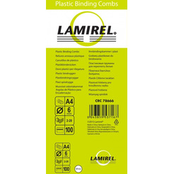 Пружина пластиковая Lamirel LA-78666 белый