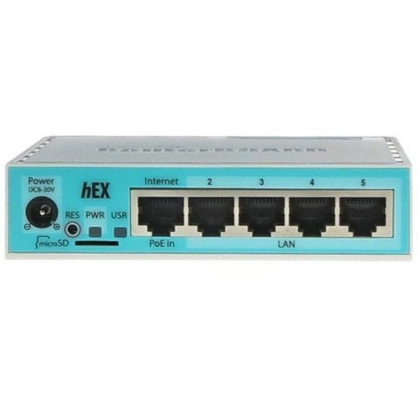 Маршрутизатор Mikrotik Hex (RB750Gr3)