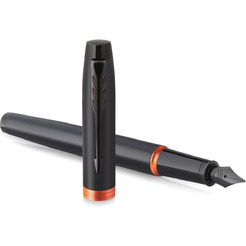 Ручка Parker IM Vibrant Rings F315 (2172943) Flame Orange PVD F