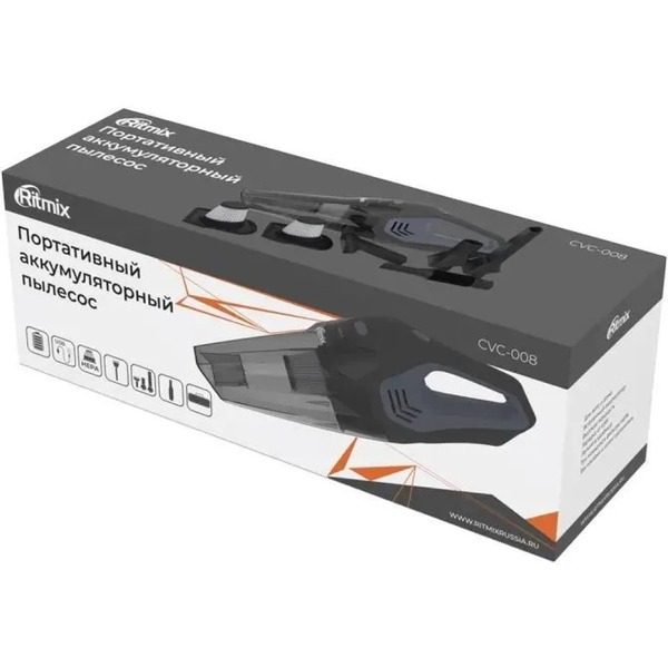 Автомобильный пылесос Ritmix CVC-008
