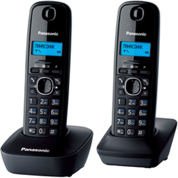 Телефон стандарта dect PANASONIC KX-TG1612RUH