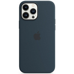 Накладка Case Coated для Apple iPhone 13 Pro Max (синий)
