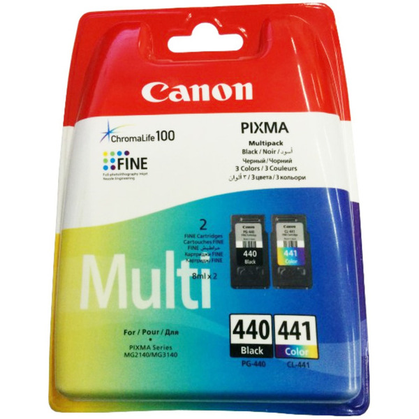 Набор картриджей CANON MULTIPACK PG-440 + CL-441
