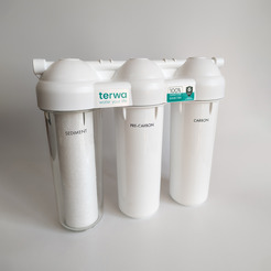 Трехступенчатый фильтр Terwa Трио Умягчение 80002