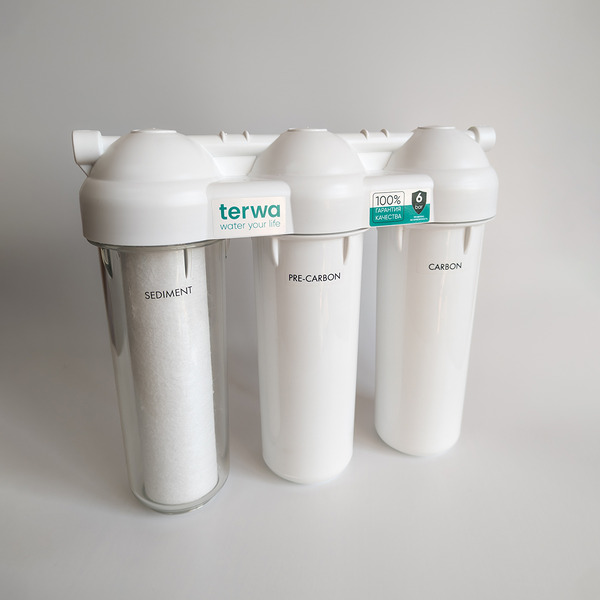 Трехступенчатый фильтр Terwa Трио Умягчение 80002