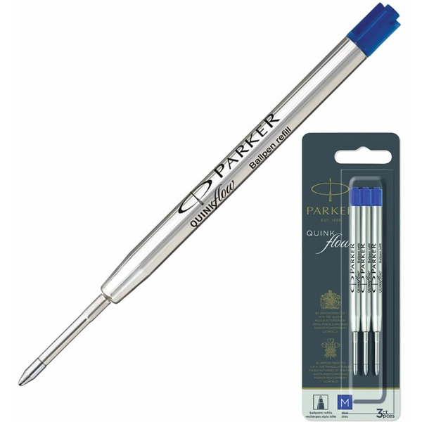 Стержни шариковые (набор 3 шт.) Quinkflow PARKER 170380 / 2119152