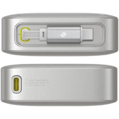 Внешний аккумулятор Baseus Free2Pull Power Bank with Retractable Cable 30W 10000mAh (серый)