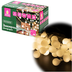 Гирлянда Золотая сказка Шарики 591730