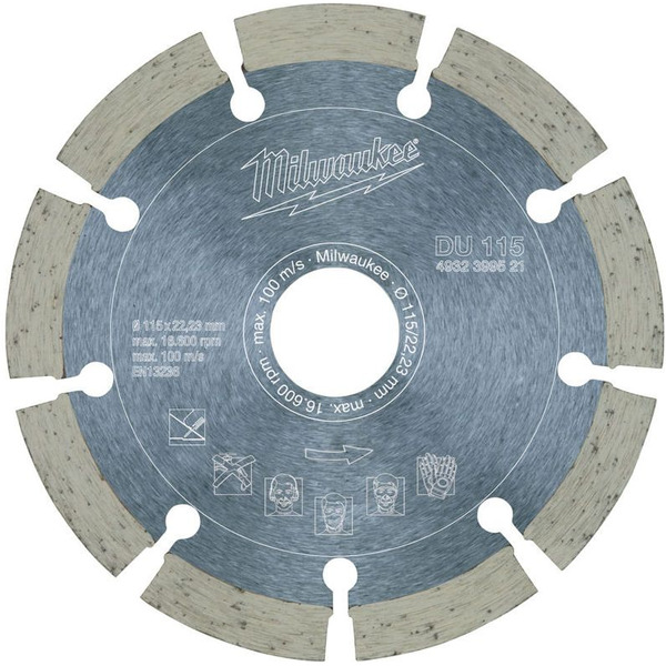 Алмазный диск MILWAUKEE D DU115 4932399521