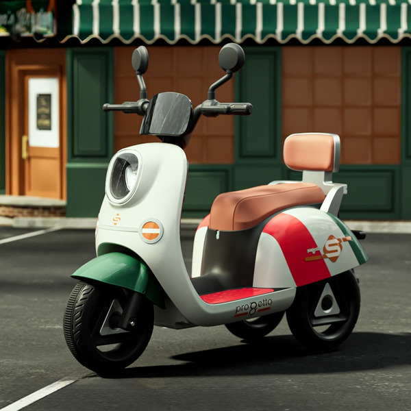 Детский мотоцикл Sundays LS316 (белый)