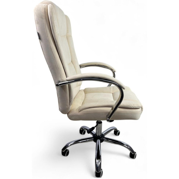 Кресло Calviano Bravo (бежевый велюр)