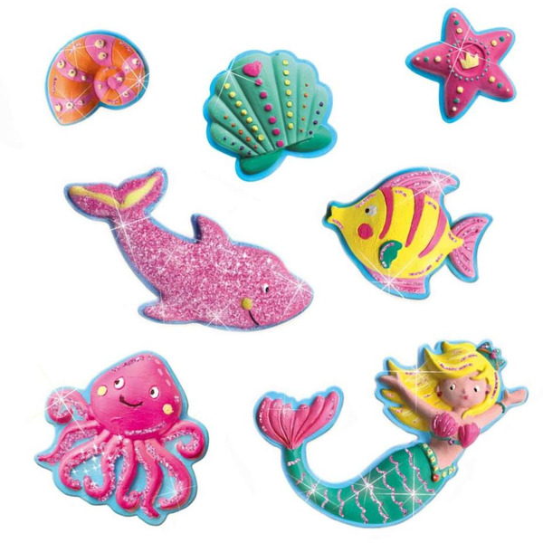 Набор для творчества из гипса SES Creative Жители океана 01354