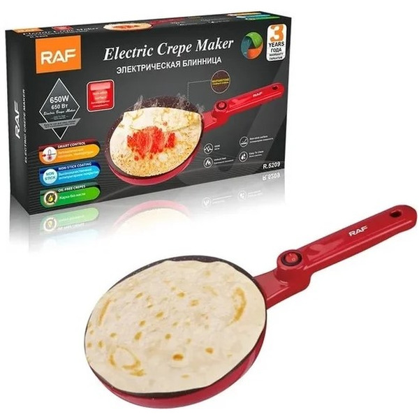 Блинница RAF R.5209 (Красный)