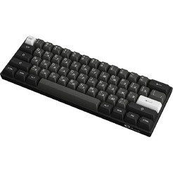 Клавиатура Akko 3061S Black & Sliver (Akko Cream Yellow V3 Pro)