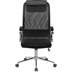 Кресло офисное SITUP ALFA chrome (сетка Black / Black)