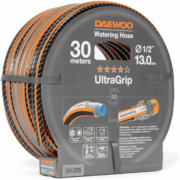 Шланг Daewoo Power UltraGrip DWH 5115 (1/2'', 30 м)
