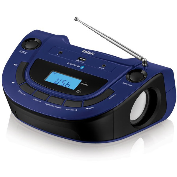 Магнитола BBK BS07BT темно-синий
