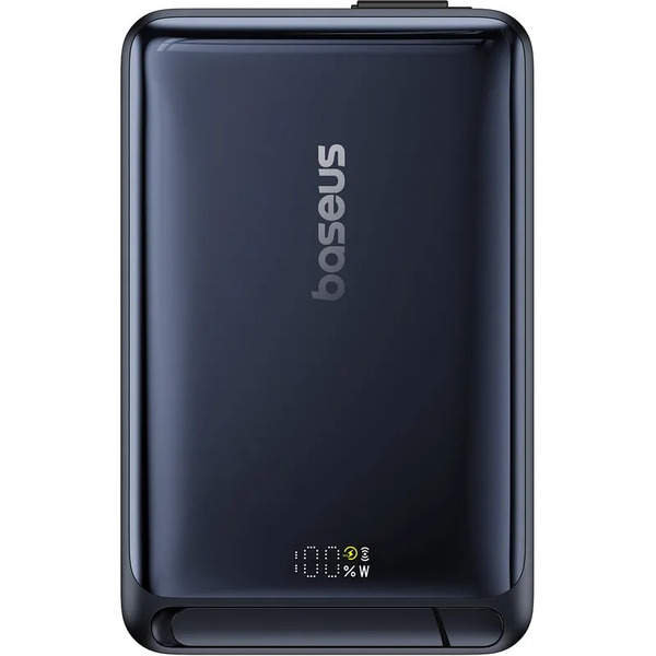 Внешний аккумулятор Baseus Nomos Qi2 Magnetic Power Bank 10000mAh P10078800123-00 (черный)