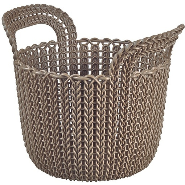 Корзинка для мелочей KNIT темно-коричневая 03671-X59-00