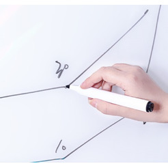 Доска стеклянная Deli 50045