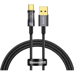 Кабель Baseus Explorer Series Auto Power-Off Fast Charging USB Type-A -USB Type-C CATS000301