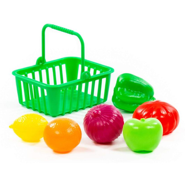 Набор продуктов Полесье №13 с корзинкой (7 элементов) 66749