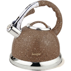 Чайник со свистком Sonifer SF-2503 (коричневый)