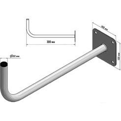Кронштейн эфирный Rexant 34-0480