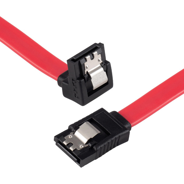 Кабель BURO BU-SATA-SATA-ANG-LOCK