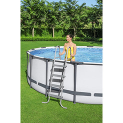 Каркасный бассейн Bestway Steel Pro Max 5612X (427x122 см, с фильтр-насосом и лестницей)