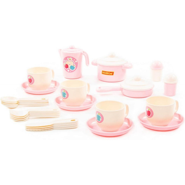 Набор игрушечной посуды Полесье Хозяюшка 80141 (на 4 персоны)