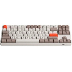 Клавиатура Akko 5087S Steam Engine RGB Hot Swap (Akko Cream Yellow V3)