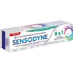 Зубная паста Sensodyne Комплексный уход 8 в 1 (75мл)