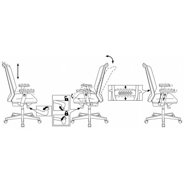 Кресло Бюрократ MC-W611N/DG/417G (темно-серый)
