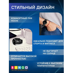 Ремешок BINGO Button для GOOGLE Pixel Watch 3 41мм темно-зеленый