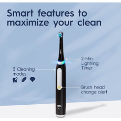 Электрическая зубная щетка BRAUN Oral-B iO 3 iOG3.1A6.0 (черный матовый)