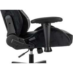 Кресло игровое Zombie Ghost Fabric (черный)