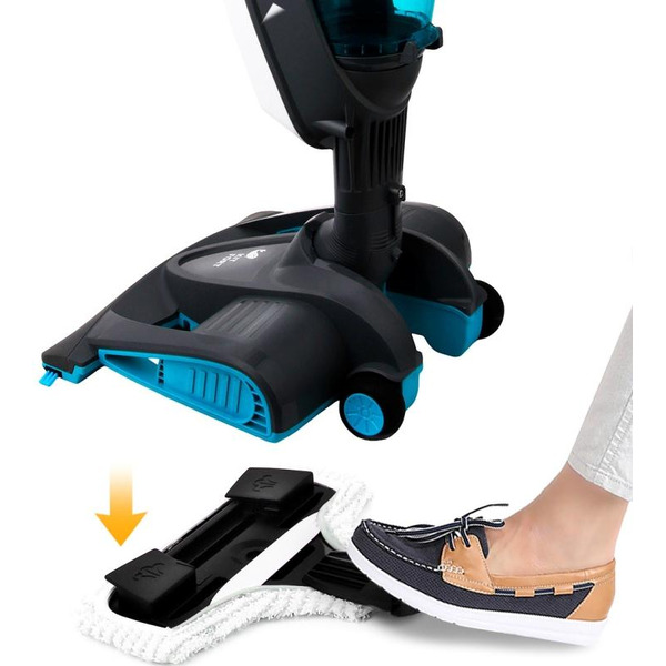 Вертикальный паровой пылесос KITFORT КТ-535-2 белый