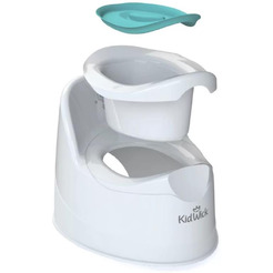 Детский горшок Kidwick Гранд KW050102 (белый/бирюзовый)