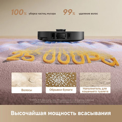 Робот-пылесос Dreame Robot Vacuum L50 Ultra CE (черный)