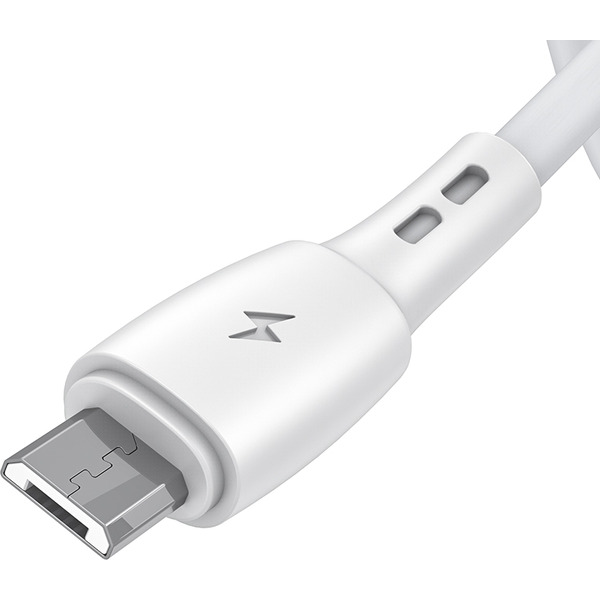 Кабель VIPFAN X05 USB-MicroUSB 3A 1 м (белый)