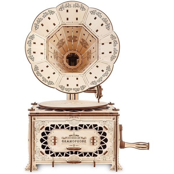 Механическая модель в виде конструктора EWA Граммофон